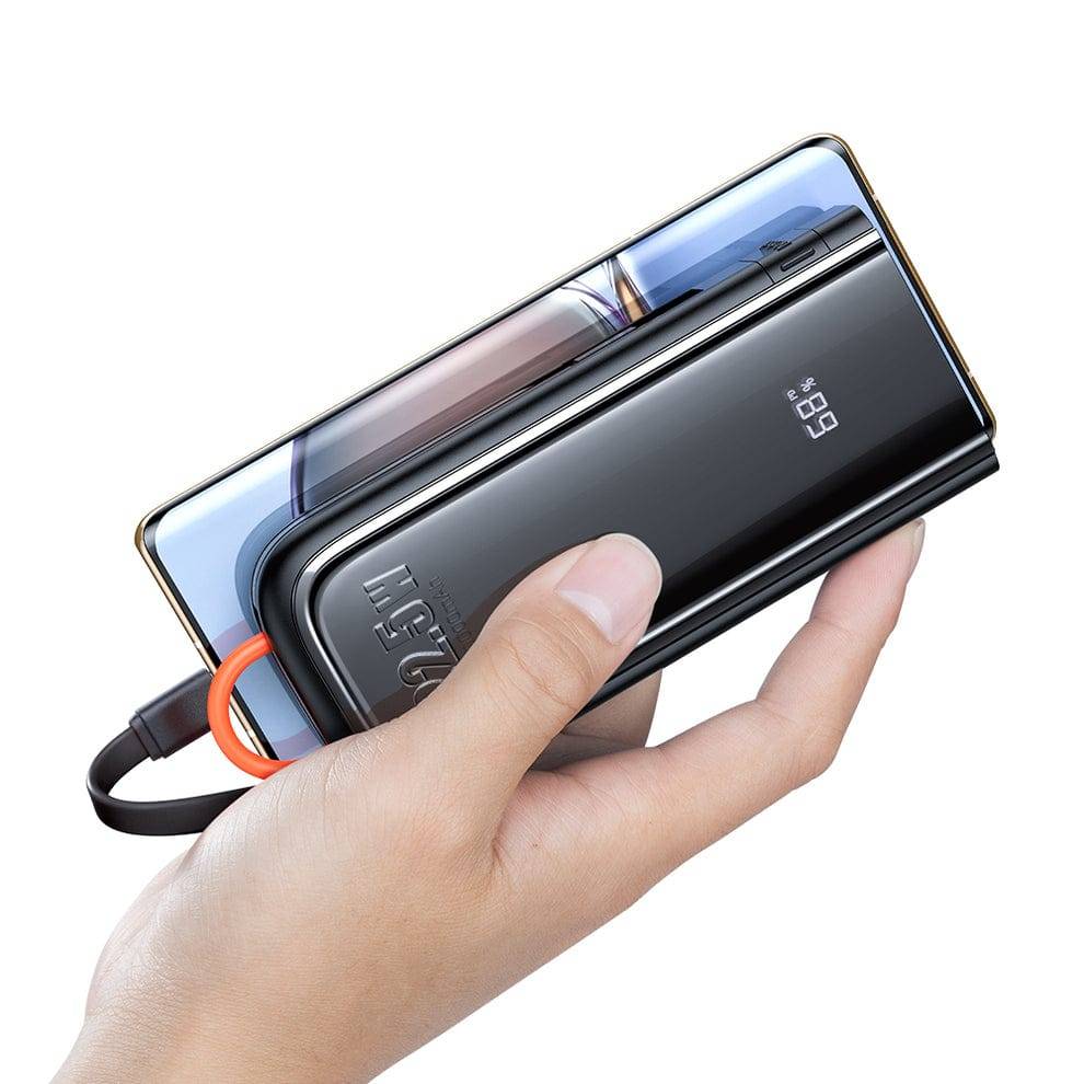 Mcdodo 22.5W 10000mAh Powerbank with Built-in Type C and Lightning Cable Noah Series Mcdodo 22.5W 10000mAh Powerbank with Built-in Type C and Lightning Cable Noah Series